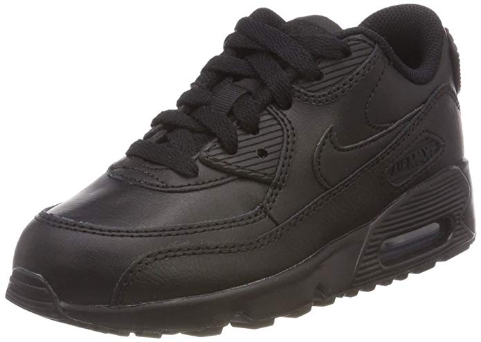 NIKE Kids Air Max 90 LTR (PS) Running Shoe