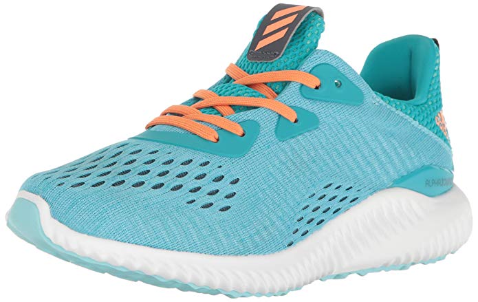 adidas Kids' Alphabounce EM Running Shoe, Energy Blue/White/Ocean, 4.5 M US Big Kid