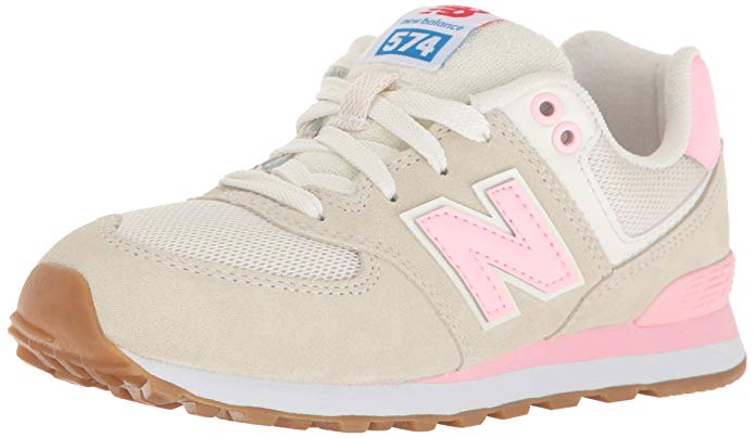 New Balance Kids' 574 Fashion Sneaker Retro Sport (LK) Running Shoe