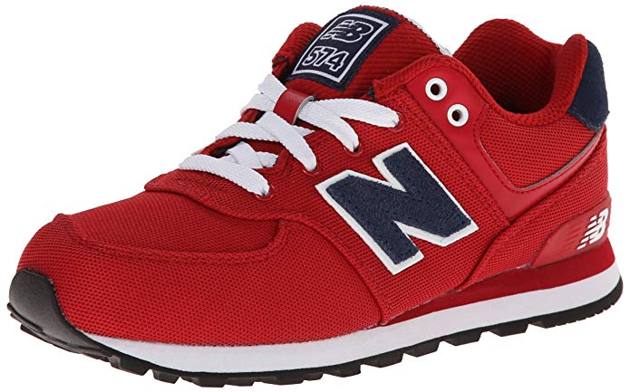 New Balance KL574 Pre Lace-Up Running Shoe (Little Kid)