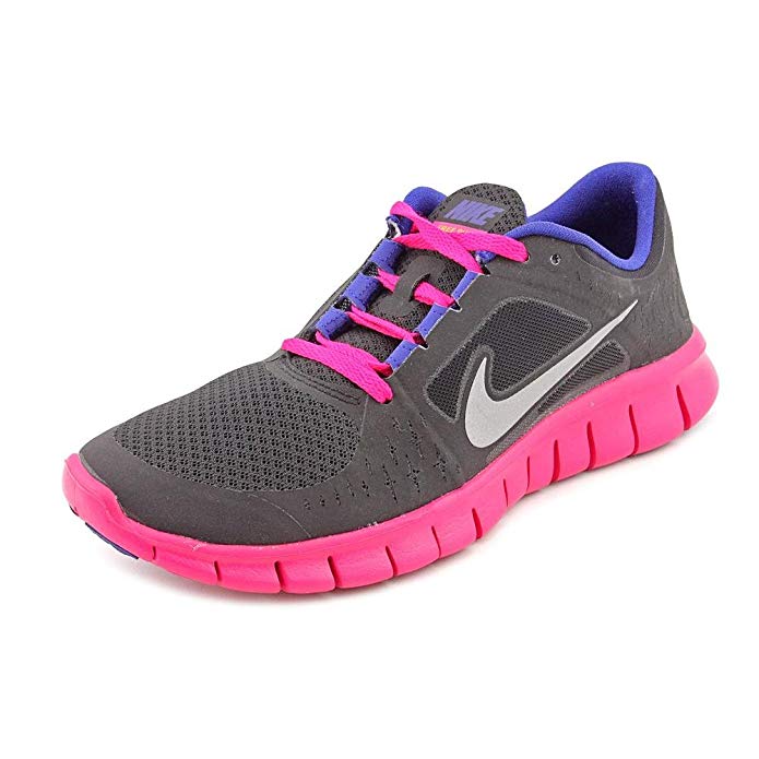 NIKE Girls Free Run 3 (GS) Running Shoes #512098-004