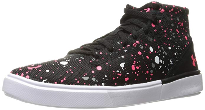 Under Armour Kids' Grade School Kickit2 Splatter Mid Sneaker