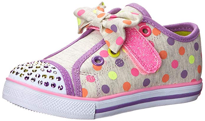 Skechers Kids 10468N Flighty Flare Light-Up Sneaker (Toddler/Little Kid)